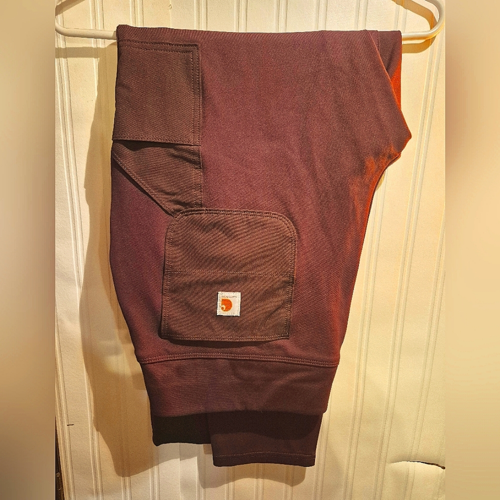 Carhartt 102482 Force® Fitted Midweight Utility Leggings Blackberry Womens XL